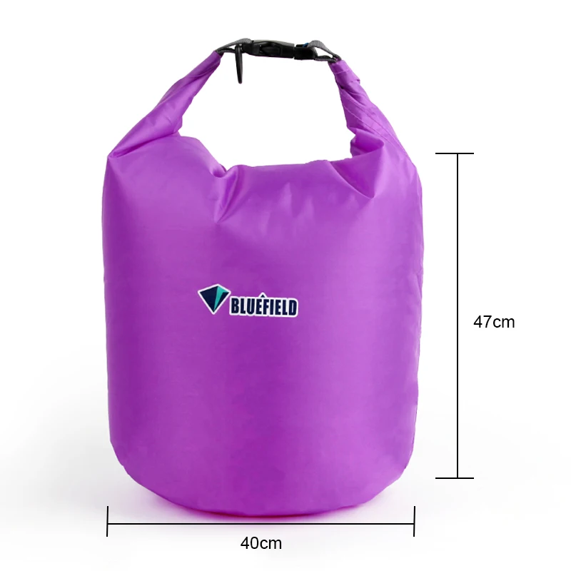 10L 20L bolsa seca impermeable Paquete de saco de natación Rafting kayak río Trekking flotante vela canoas de navegación de resistencia al agua