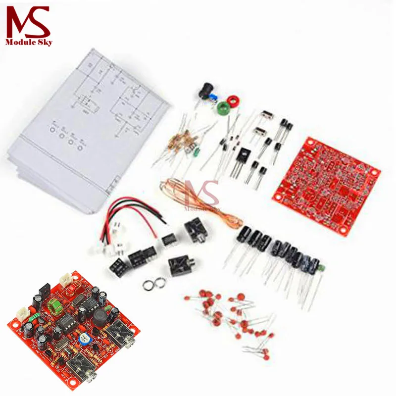 

New CW Micrfo-Power Telegraph Transceiver Forty-9er Short Wave Ham Radio Telegraph Transmitter DIY Kit 12V 7.023Mhz 100-300 Km