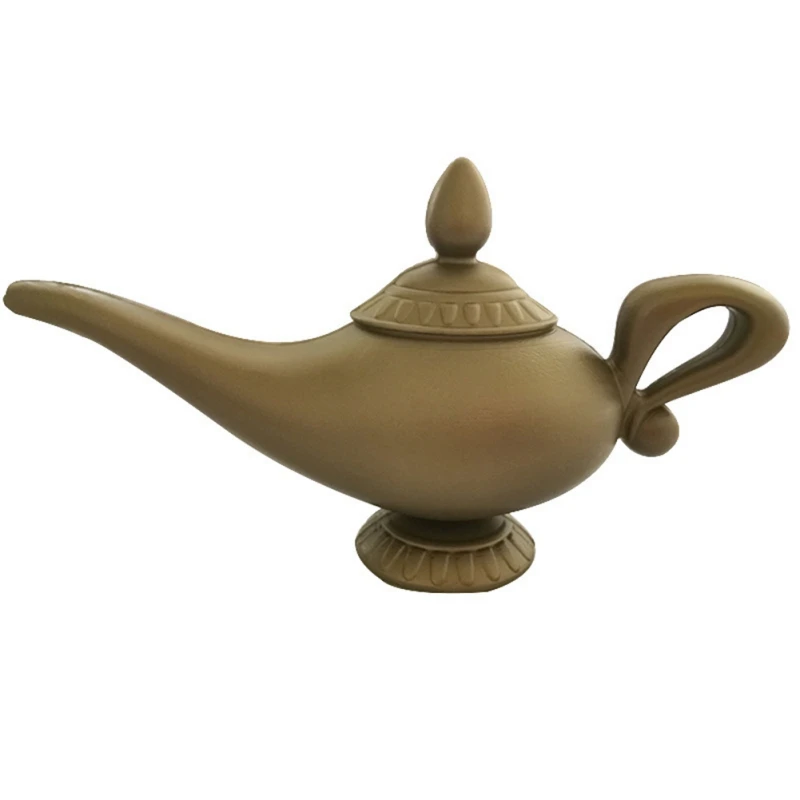 

Plastic Cosplay Magic Halloween Christmas Panto Arabian for Genie Lamp Fancy Dress Prop For Children Home Decorations Party