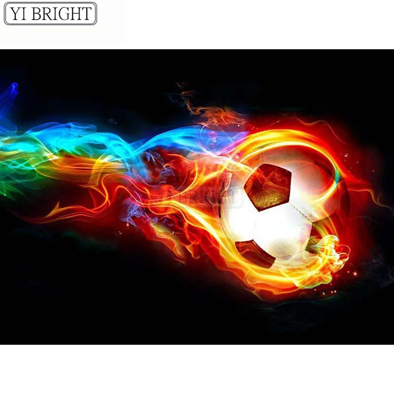 5D DIY Алмазная картина футбольные наборы для вышивки крестом полная дрель