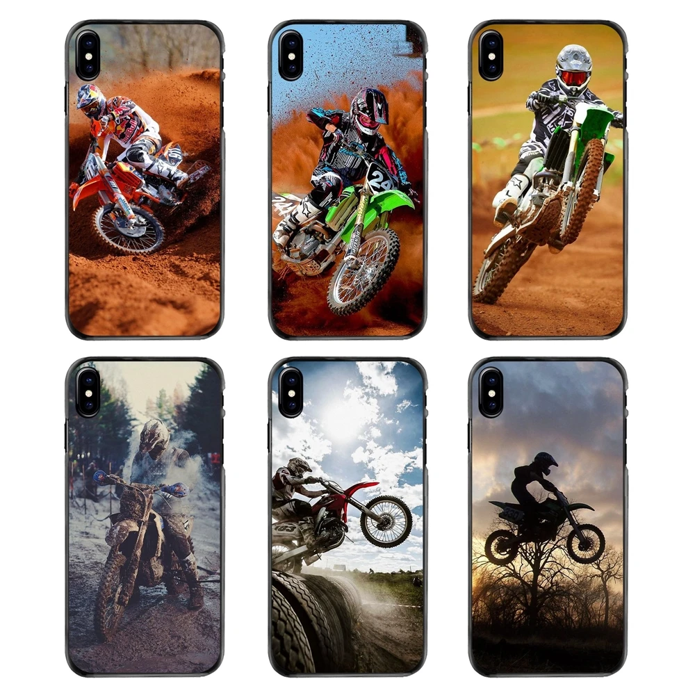 Чехол для телефона iPhone 4 4S 5 5S 5C SE 6 S 7 8 Plus X XR XS Max iPod Touch чехол сумка грязи Байков moto
