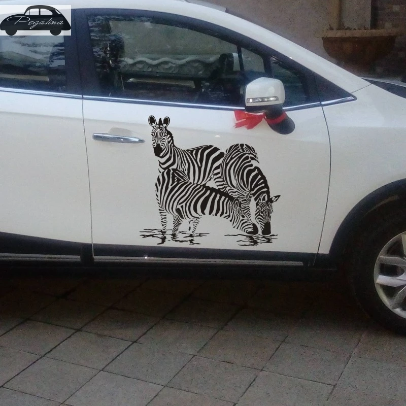 Buy Zebra Decal Car Posters Wall Decals Pegatina
