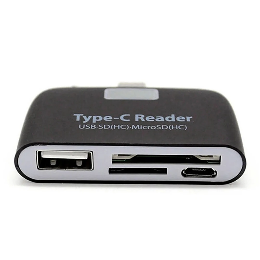 Высокое качество Универсальный многоцелевой USB 3,1 TYPE-C OTG концентратор-картридер/TF карты продлить type-c invert к USB