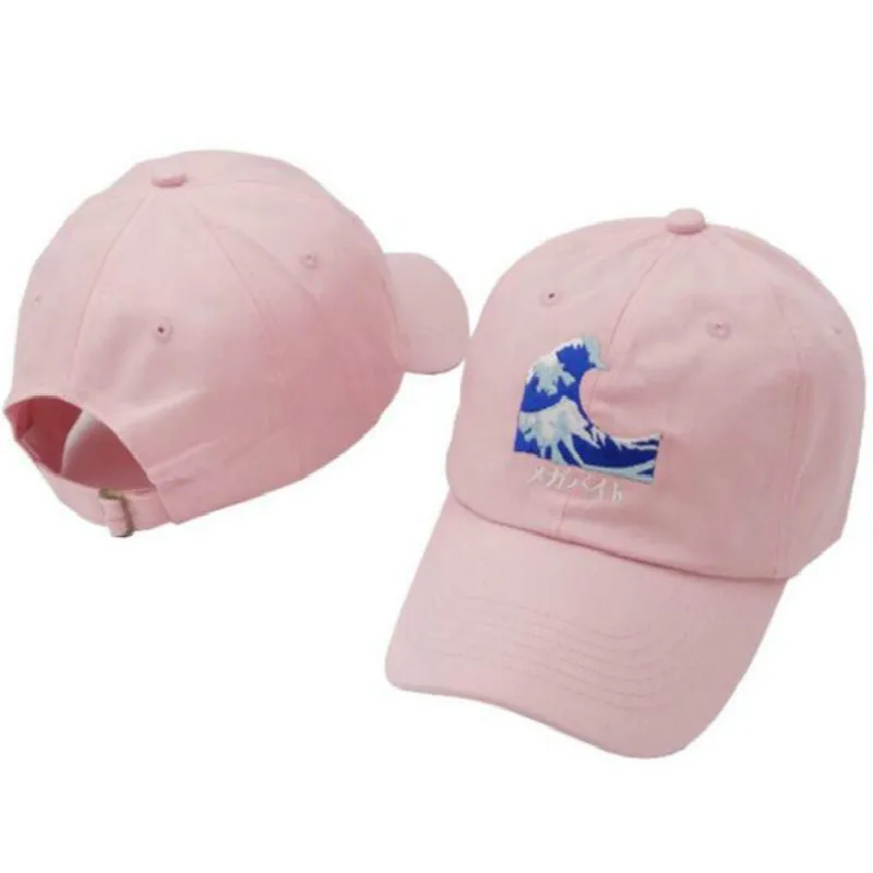 Который в душе Черный Розовый Белый вышитый модный папа шляпа для женщин мужчин волна бейсбольная кепка хип хоп Мужская Женская кепка для гольфа с застежкой сзади шляпа