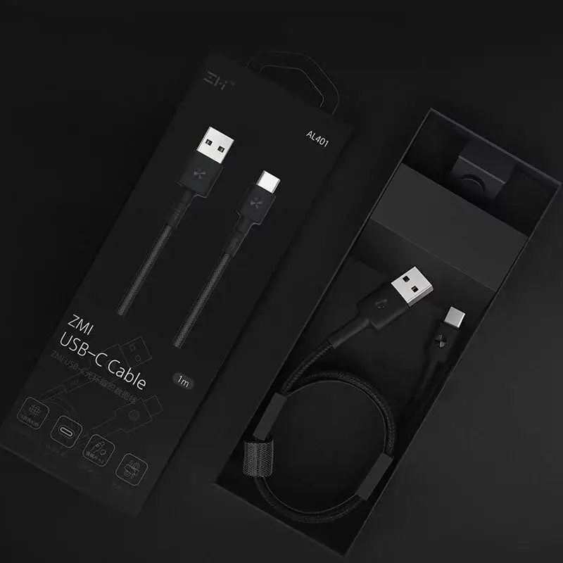 Xiaomi ZMI MFI сертифицирован для Lightning USB кабель Type C зарядное устройство Шнур передачи