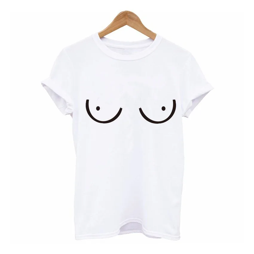 2017 Summer Women Cotton T shirt White 