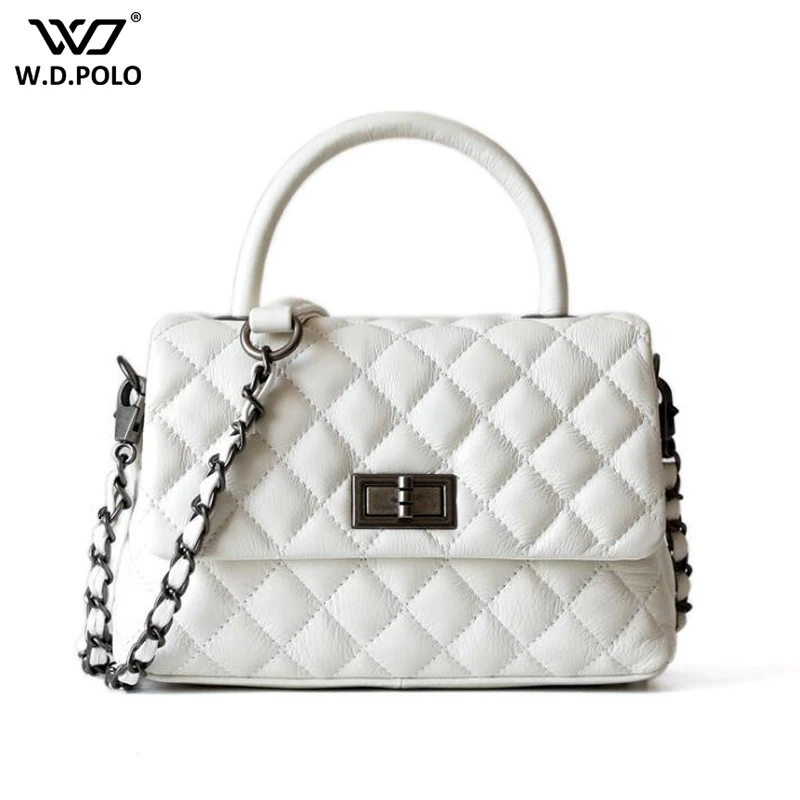 

New Genuine Leather Women Handbags Fashion Brand Design Lady Tote For Female Shoulder Bags Hasp Women Bag Q0116