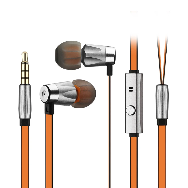 

GGMM Alauda Earphone with Mic Headset In-Ear Metal Earphones Music Headets Wired Earphone Hands Free Sport Earphone for Phone