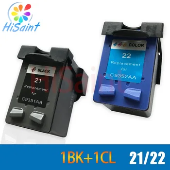 

hisaint 21 22 Refilled Ink Cartridge Replacement for hp 21 22 for Deskjet 3915 3920 D1320 D1455 F2100 F2280 F4100 F4180