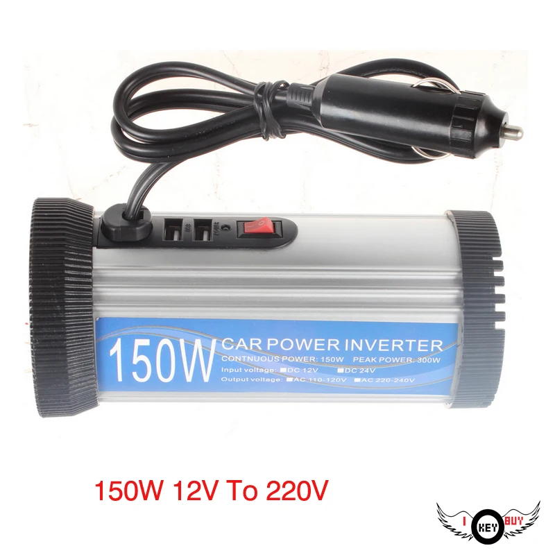 

I Key Buy 1PC 150W Solar Inverter 12V To 220V Repair Sine Wave Inverter Car Power Inverters DC/AC Converter