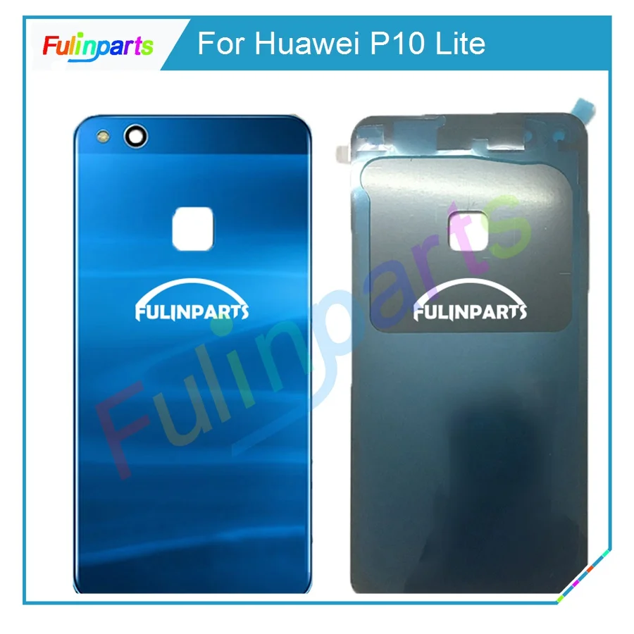 Для Huawei P10 Lite Корпус задняя крышка батарейного отсека с адхенсивной наклейкой