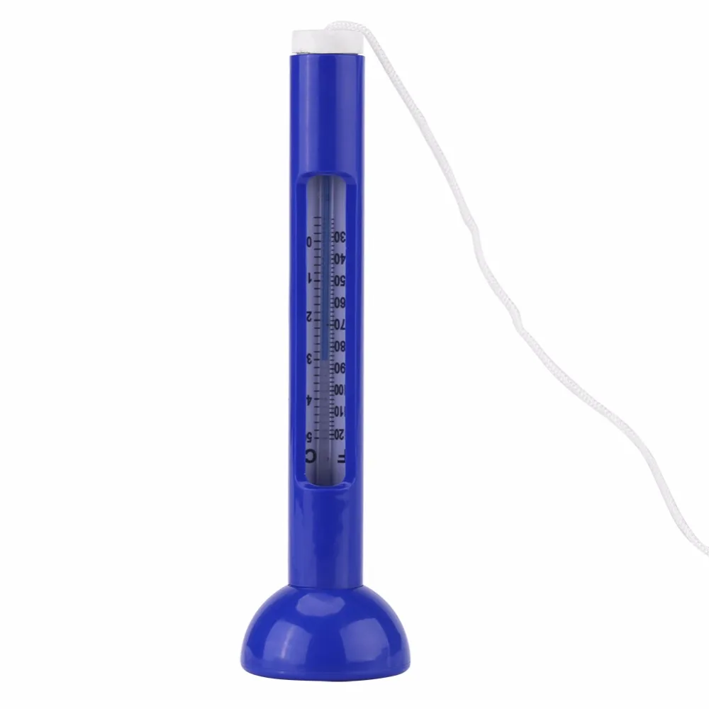 Floating Swimming Pool Spa Hot Tub Bath Temperature Thermometer Blue