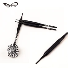 3 шт./кор. высокого качества профессиональный 20 г сталь copperaluminum вал мягкий наконечник игрушки для бросок на доска для Дартс yezlieying08