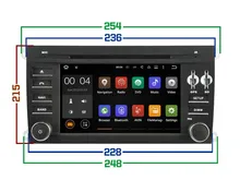 OTOJETA Android 8.0 car DVD octa Core 4GB RAM 32GB rom with IPS screen multimedia player for Porsche Cayenne car Radio GPS Navi