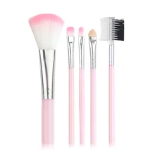 

New Shop Promotion Price 5Pcs/set Make-up Brush Suit Mini Pink Eyeshadow Beauty Tool Blush Brush Makeup Brush Lipbrush