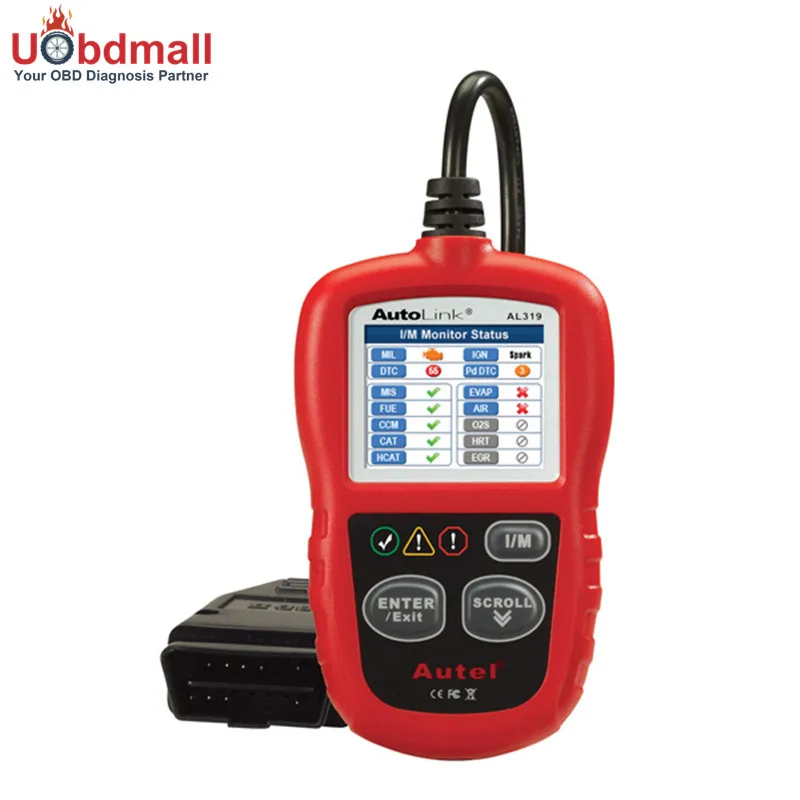 Prix pour Livraison Gratuite Autel Autolink AL319 Automobile Scanner AL319 OBD2 De Voiture Outil De Diagnostic Avec Je/M et TFT Couleur écran Prix pour Livraison Gratuite Autel Autolink AL319 Automobile Scanner AL319 OBD2 De Voiture Outil De Diagnostic Avec Je/M et TFT Couleur écran