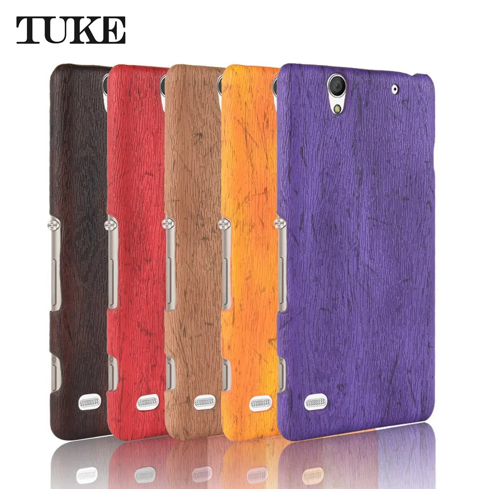 TUKE For Sony Xperia C4 Phone Case PC Plastic Cover For Sony Xperia C4 Dual E5333 E5306 E5303 E5353 Wood Cases TUKE For Sony Xperia C4 Phone Case PC Plastic Cover For Sony Xperia C4 Dual E5333 E5306 E5303 E5353 Wood Cases