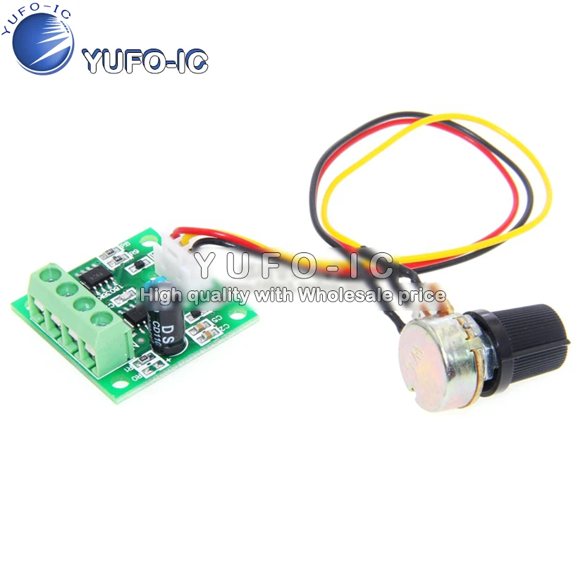 PWM регулятор двигателя пост. Тока 1 8 V 3V 5V 6V 12V 2A модуль регулирования скорости 1803BW |