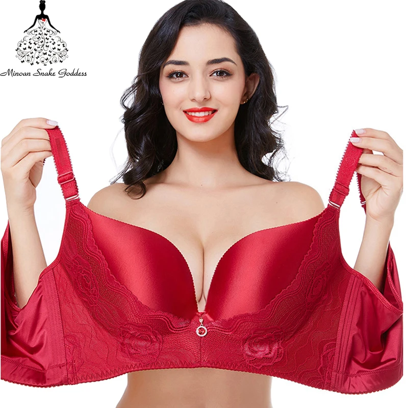 Plus Size Bra Push up C D E Cup Bralette Large Size Brassier sexy lingerie Soutien Gorge Grande Femme Lace bras for women BH Bra Plus Size Bra Push up C D E Cup Bralette Large Size Brassier sexy lingerie Soutien Gorge Grande Femme Lace bras for women BH Bra