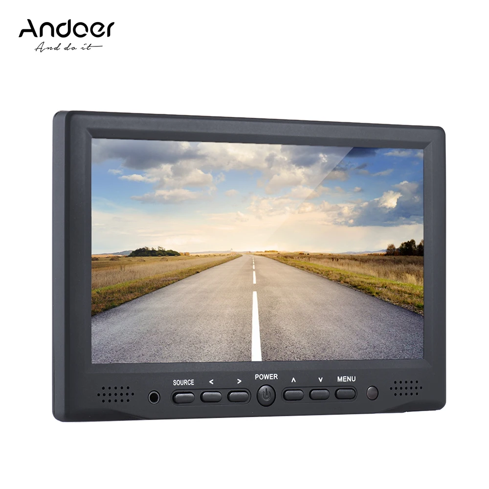 

Andoer AD-701 7" Professional Camera Monitor 800*480 HD LCD Display High Definition Digital Field Monitor for DSLR Cameras