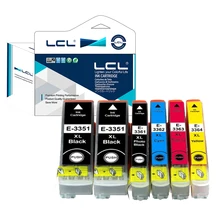 LCL 33XL T3351 T3361 T3362 T3363 T3364 33 XL (6-pack) Чернильный Картридж Совместим для Epson Expression Premium XP-530/630/635