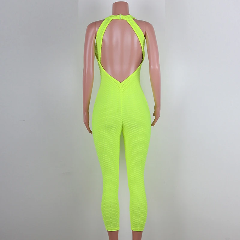 2018 Sportswear Workout clothes for women blue Fitness Yoga Set Sexy leggings Yoga Sport Suit Bandage Gym Bodysuit (30)