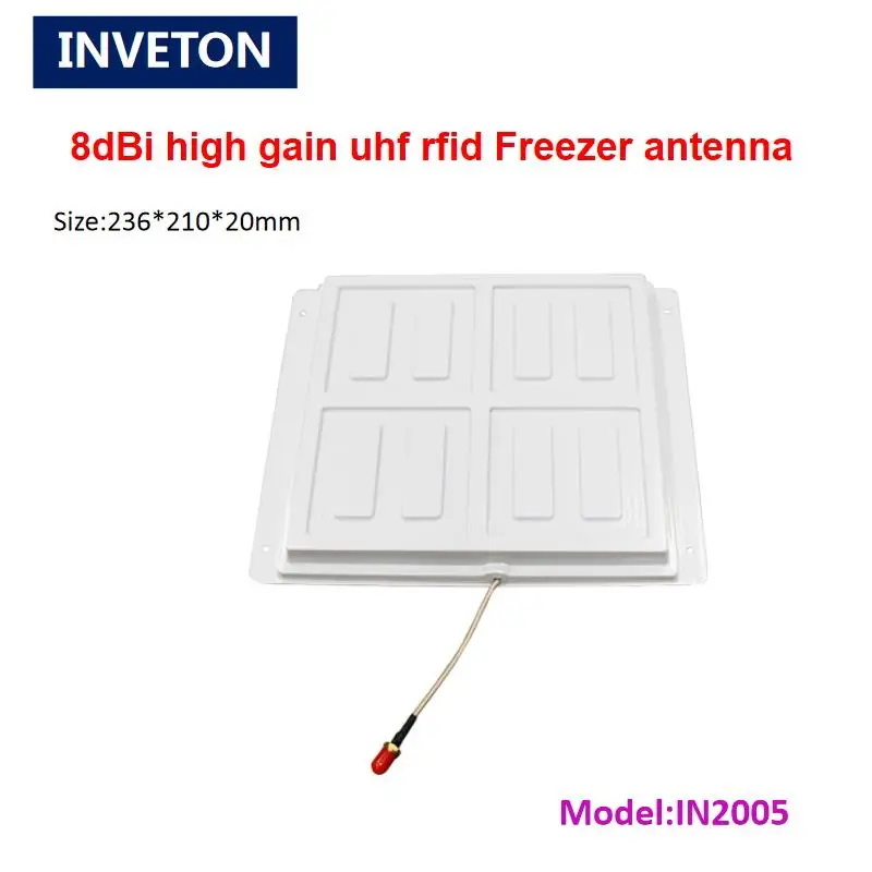 8dBi около поля круговой небольшой uhf rfid антенна холодильник полки uhf rfid антенна для морозильной камеры/Управление отслеживанием файлов