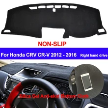 TAIJS RHD для Honda CRV CR-V 2012 2013 крышка приборной панели dashmatt силиконовый нескользящий солнцезащитный тент Автомобильная приборная панель Крышка