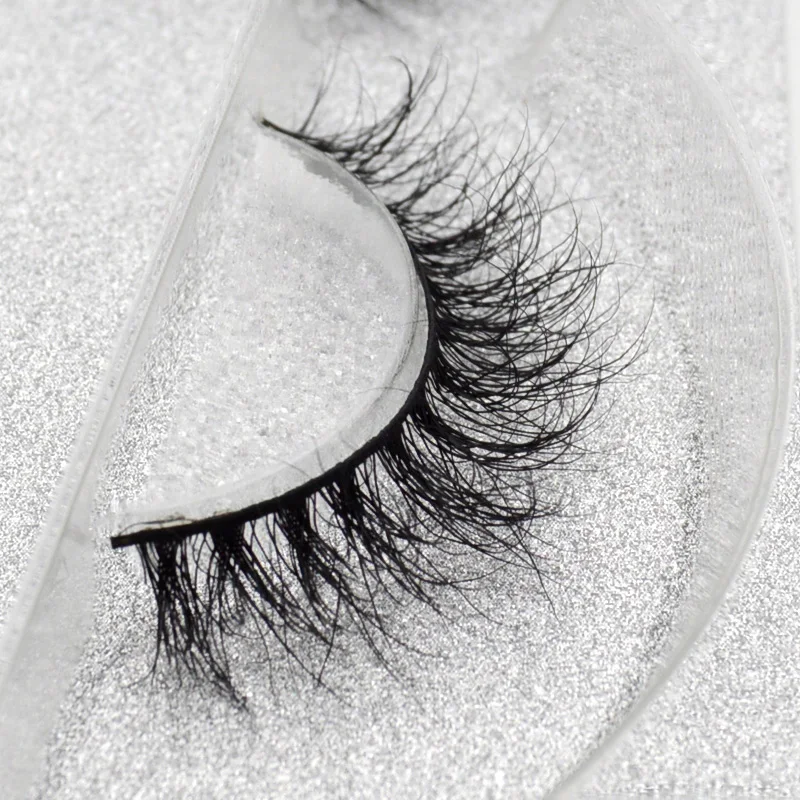 Visofree False eye lashes handmade natural make up 1 pair False eyelashes sexy Extension for Beauty Makeup 3D Mink Lashes A03