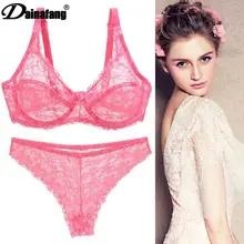 Пикантные дышащие бюстгальтера большого Размеры дамы модное нижнее белье
