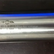 1.5kW водяного охлаждения мотор шпинделя, 80x188mm, 220 v, 24000 оборотов в минуту и ER11, 1500 Вт шпиндель мотор для станков с ЧПУ