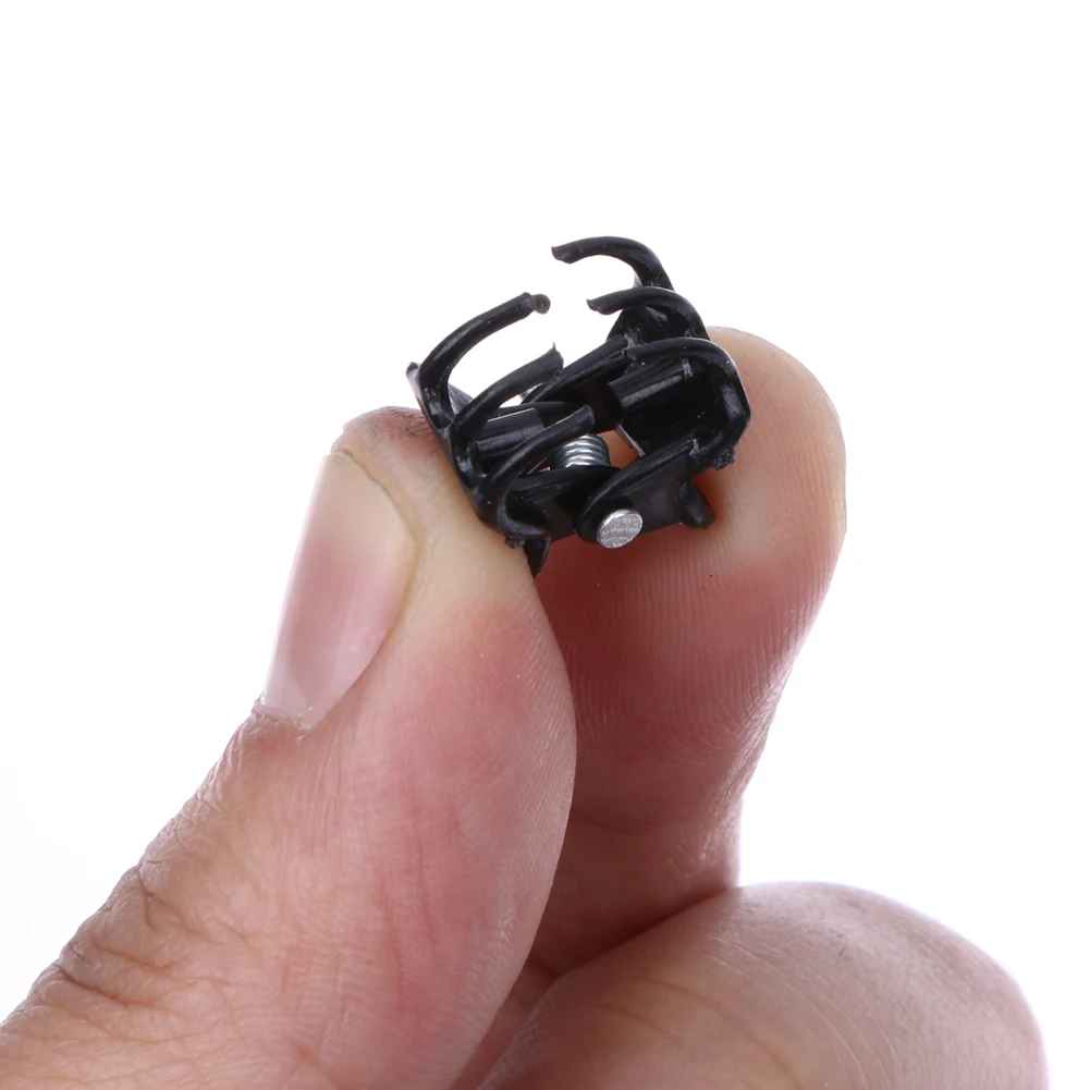 

NEW 100 pcs/Bag Hair Clips Clipper Clamp For Women Ladies Plastic 6 Claws Hairpin Hair Clips G0315