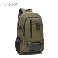 2016 Nouveau Modèle Homme Vintage Haute Qualité Toile Mochila Masculina École Hommes Voyage Sacs Ordinateur Portable Mâle Collège Sac À Dos