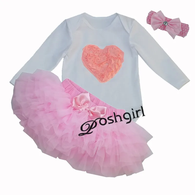 Комплект одежды с рисунком Минни и Микки для маленьких девочек, хлопковый черный комбинезон+ юбка-пачка+ повязка на голову, комплект детской одежды принцессы для новорожденных - Цвет: as photo