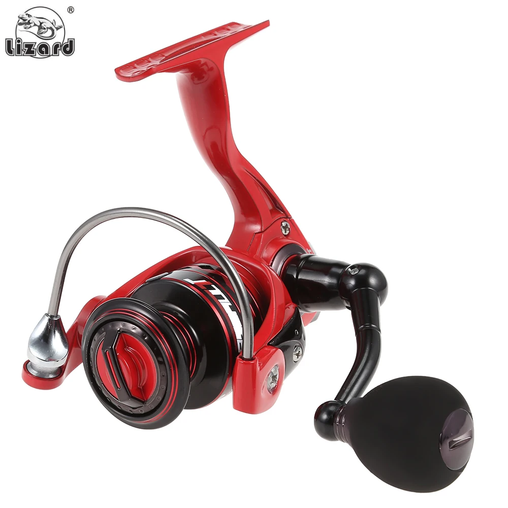 

Lizard 500-3000 Series 13+1 Ball Bearings 5.2:1 Spinning Fishing Reel Wheel for Sea Carp Fishing Carretilhas de Pescaria