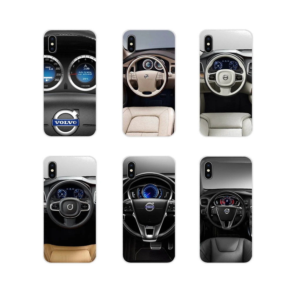 

luxury volvo interior steering wheel For Samsung Galaxy J1 J2 J3 J4 J5 J6 J7 J8 Plus 2018 Prime 2015 2016 2017 Mobile Phone Case