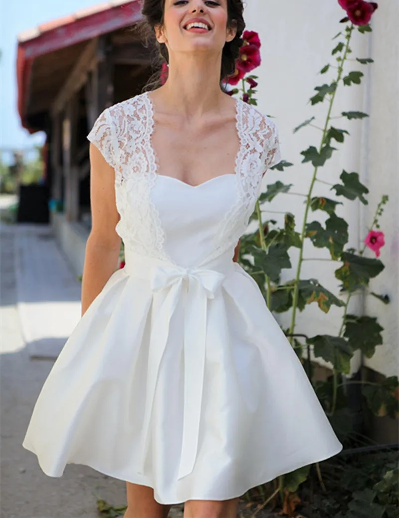 2017 Fashion Casual Short Wedding Dress 