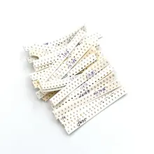 0603 SMD конденсатор Ассорти комплект, 36 значений* 20 шт = 7 20 шт 1пф~ 10 мкФ 1608 Образцы комплект электронный Diy комплект