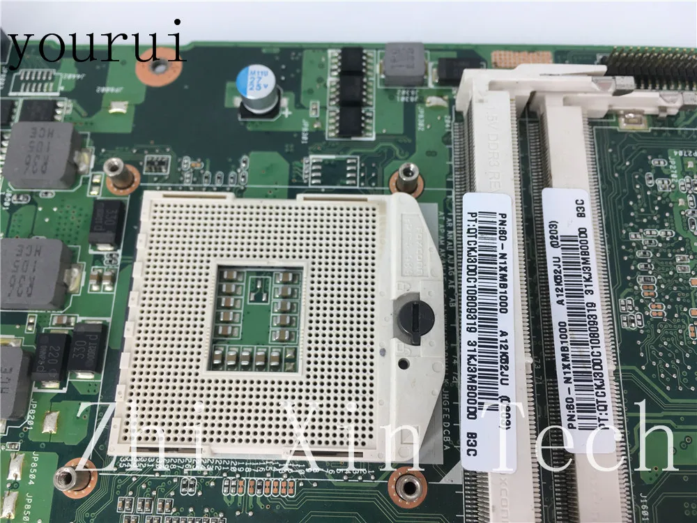 Материнская плата yourui для ноутбука ASUS K52J K52JR DDR3 REV: 2.3A 4 шт. видеопамяти подходит