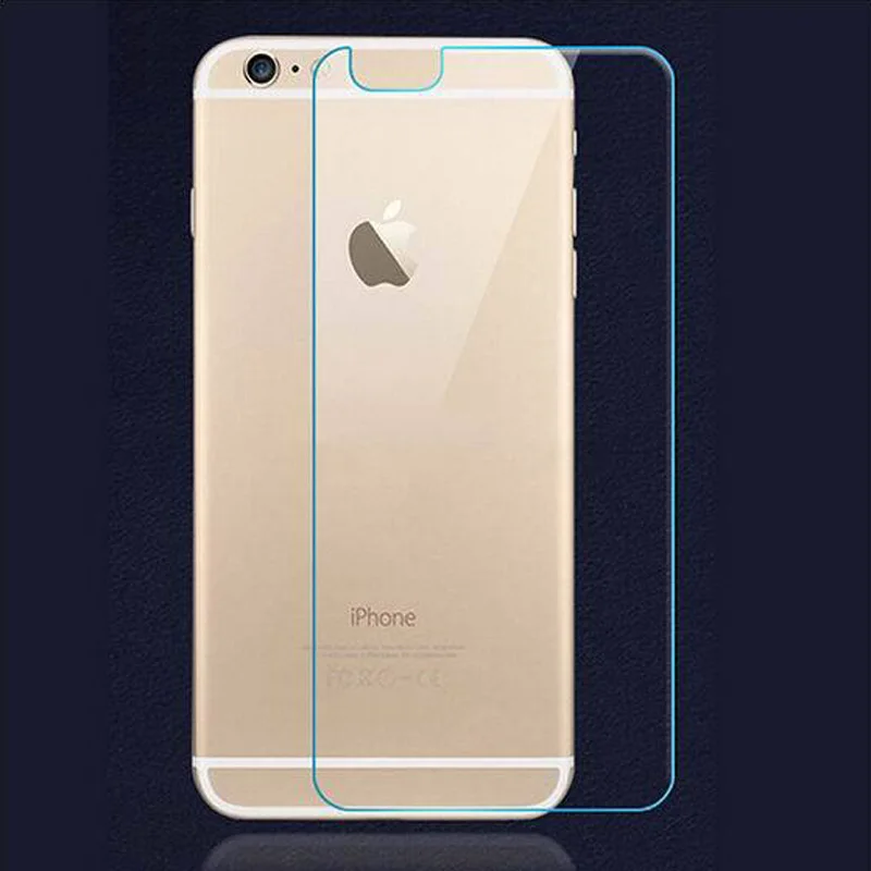 Amazing 0.3mm Back Tempered Glass Film For iPhone 4 4s 5 5s 5c SE 6 6s 6+ 6s plus 9H Hard Screen Protector Rear Tempered Glass