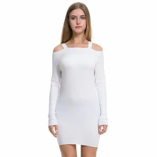 2018 dress Sexy knitted dress individuality 7a200