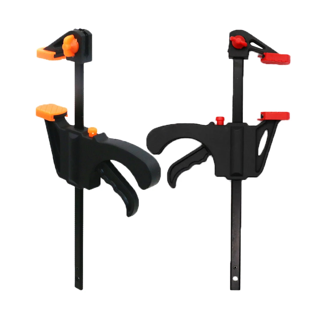 

High cost performance 1pcs 4 Inch Wood-Working Bar Clamp Quick Ratchet Release Speed Squeeze DIY Hand Tools Color Random