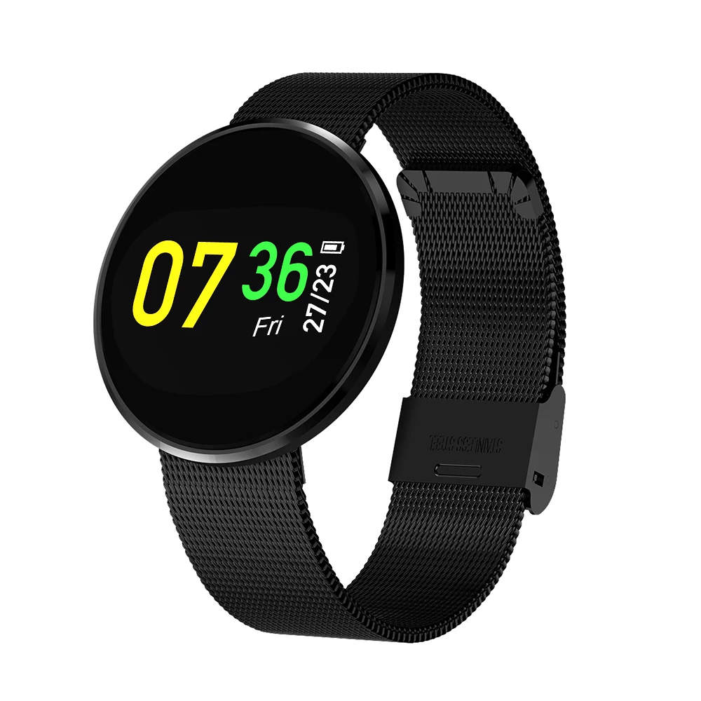 

Fitness Smart Band Men Blood Pressure Heart Rate Sleep Monitor Bracelet Watches Stainless Steel Band Waterproof Smartwatch