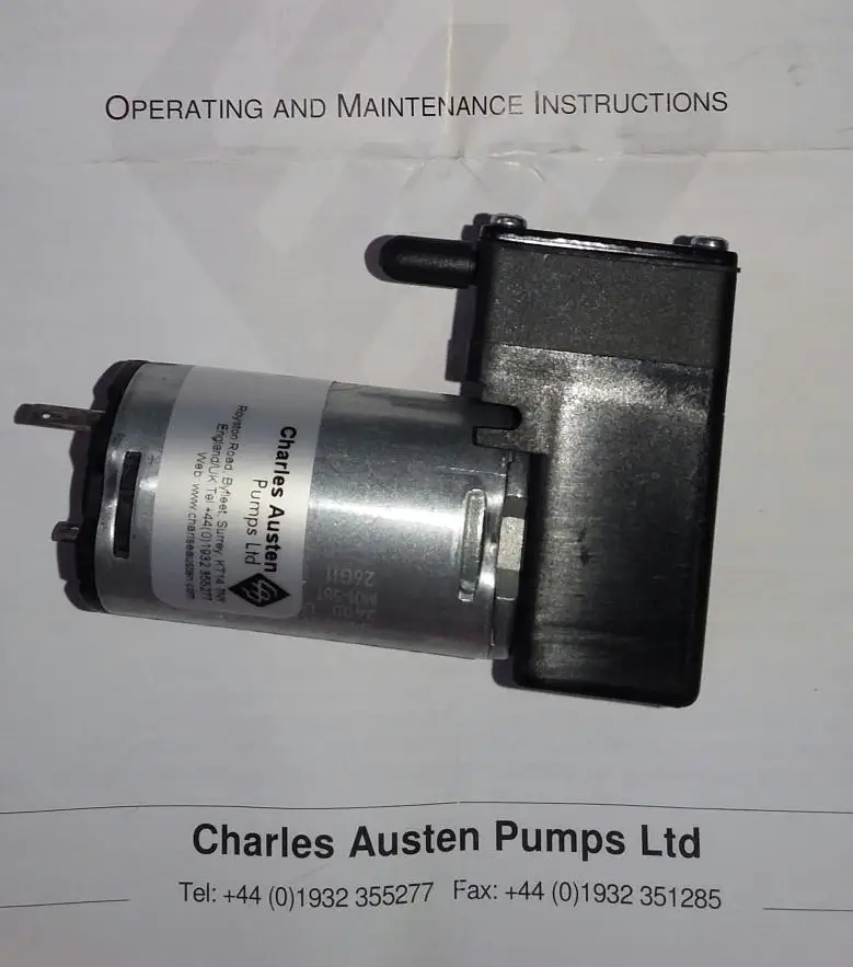 Для Derry прибор для измерения кровяных клеток щеточка чистки Pump Charles Austen DL04 D3 24V 0.25A