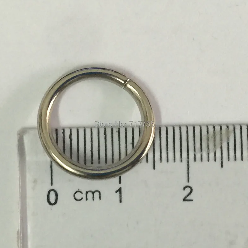 13mm Inner Width Metal Half Round Shaped Non Welded D Ring Bronze Tone 20pcs 