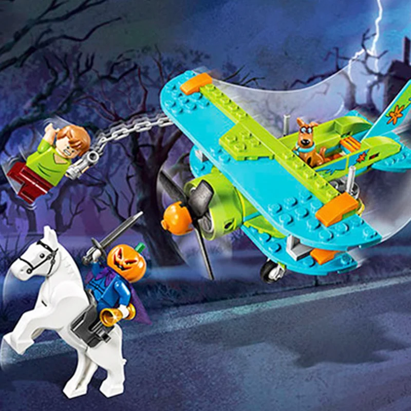 

Bela 10430 109pcs Scooby Doo Mummy Museum Figures Compatible Friends Building Blocks Bricks Toys for Children gifts