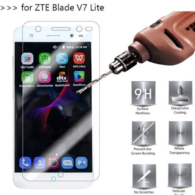 Для ZTE Blade V7 Lite закаленное стекло 9H Оригинальная защитная пленка для V 7