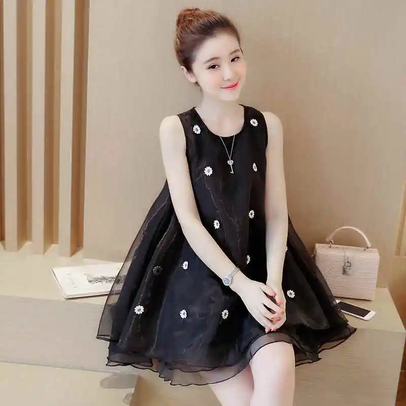 Летние женские пикантные Клубные платья из органзы Вечерние Vestido Женские милое