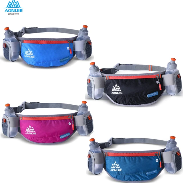 AONIJIE Professional Marathon Athletic Running Walking Race Waist Bag Water Bottle Holder