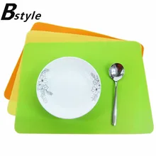 10 шт. большой размер Западная еда изоляцией Нескользящие микроволновая печь термостойкие Нескользящие силиконовые коврики колодки кухня приготовления инструмент